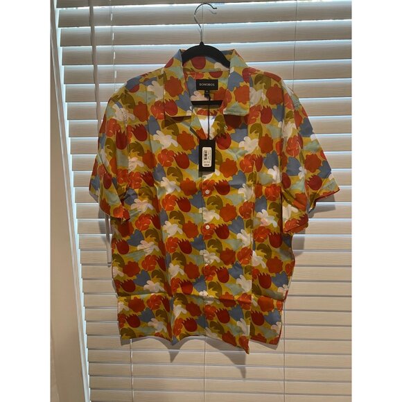 Bonobos Riviera Short Sleeve Button Up Shirt NWT - Size XXL - Picture 2 of 6